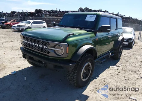 2023 Ford Bronco Badlands z USA, uszkodzony, nr VIN 1FMEE5DPXPLB55221